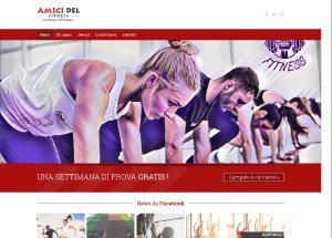 Amici del fitness - Sviluppo Web